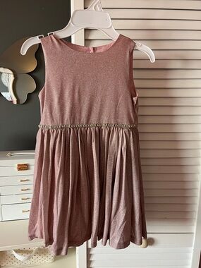 Girls' Sparkle Pink Party Dress